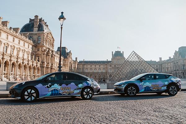 Hyundai art cars head to Paris, France