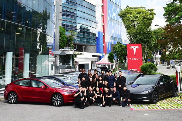 Tesla starts deliveries of updated Model 3 in Singapore