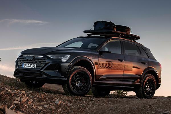 Audi launches new Q8 e-tron edition Dakar