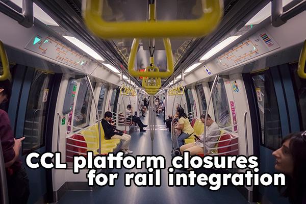 CCL platform closures at Telok Blangah and HarbourFront