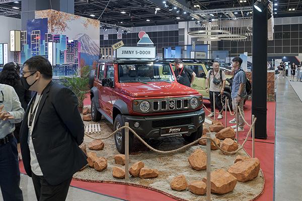 Suzuki's Jimny 5-Door showcased at Singapore Motor Show 2024