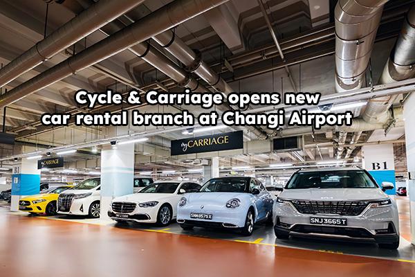 Cycle & Carriage opens new rental branch at Changi Airport