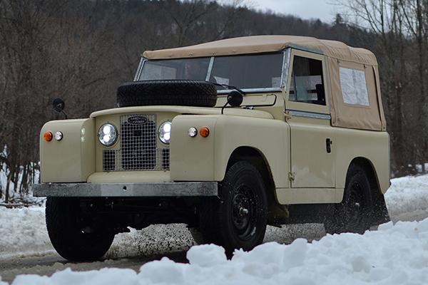 Everrati Land Rover Series IIA completes cold weather tests