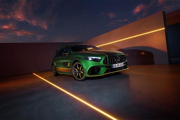 Green devil: This is the Mercedes-AMG A45 S Limited Edition