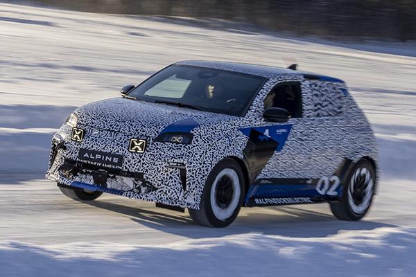 Alpine A290 completes cold weather tests