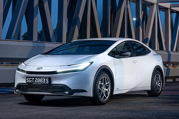 Toyota Prius launched here in Singapore