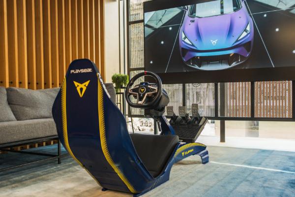 Cupra and Playseat collaborate on a simulator for gamers