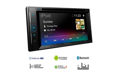 Pioneer AVH-A245BT 6.2" 2-DIN Touchscreen Bluetooth Multimedia Player thumbnail
