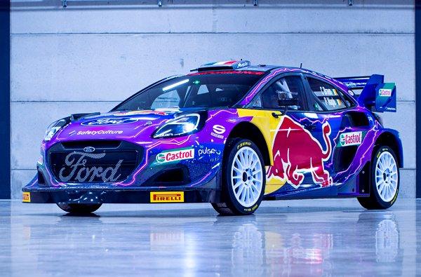 Livery of M-Sport Ford Puma Hybrid Rally revealed