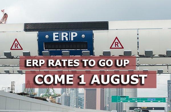ERP rates to go up come 1 August 2022