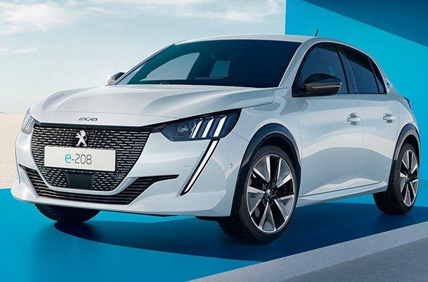 Peugeot launches the e-208 with new electric powertrain