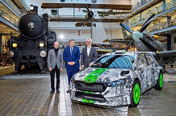 Prague's National Technical Museum receives rare Fabia RS Rally2 prototype from Skoda