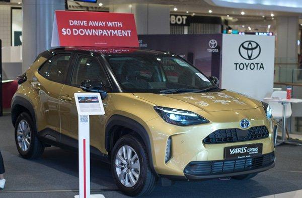 The sensible cars at the Toyota Premium Brand showcase are sure to win hearts at Bedok Mall
