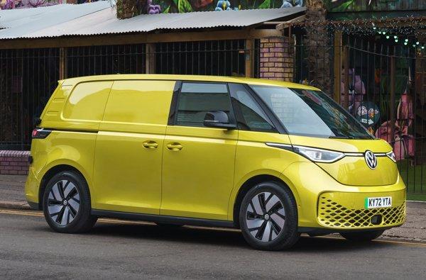 Volkswagen ID. Buzz Cargo takes on festival van role ahead of Eurovision contest