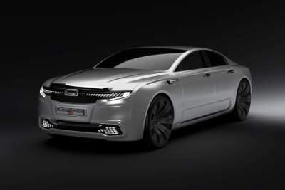 Qoros 9 Sedan Concept makes debut at U.K. exhibition