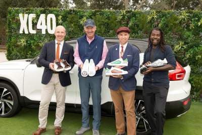 Volvo and Stan Smith helped raise more than $10,000 for kids