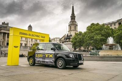 LEVC celebrates production of the 2,500th electric taxi