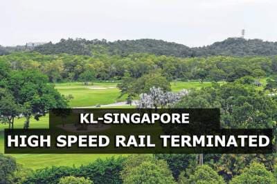 KL-Singapore High Speed Rail terminated as both sides fail to reach agreement