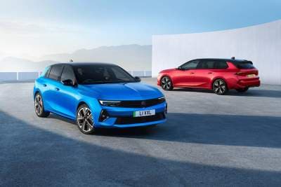 Vauxhall reveals the new Astra Electric and Astra Sports Tourer Electric