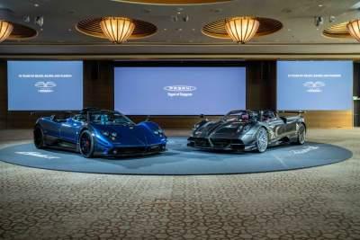 Horacio Pagani in Singapore for Pagani's 25th anniversary celebration