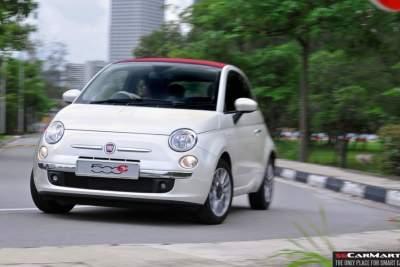 Fiat 500 Convertible 1.4 (A) Review