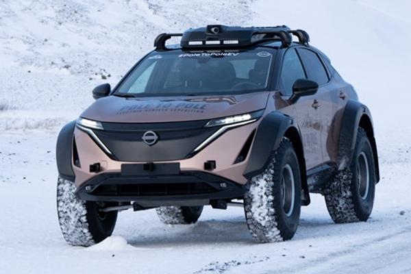 Pole-to-Pole Nissan Ariya completes stage two of its journey