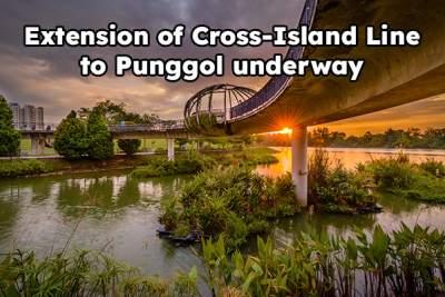 Construction for CRL-Punggol Extension is now underway