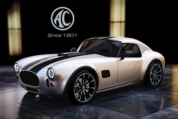 The AC Cobra can now be had as a coupe