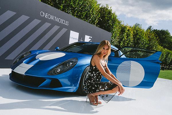 AGTZ Twin Tail visits Chantilly concours