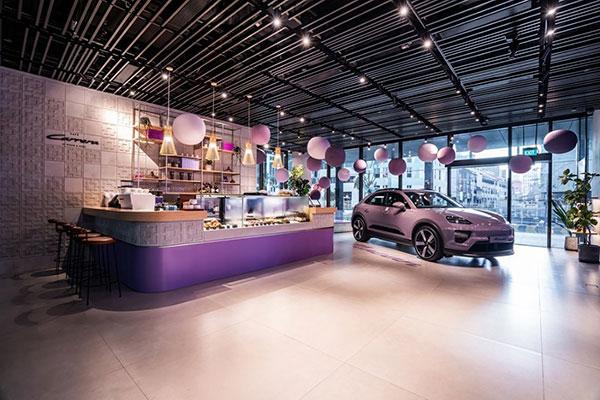 Porsche Singapore alters Studio theme to match the new Macan