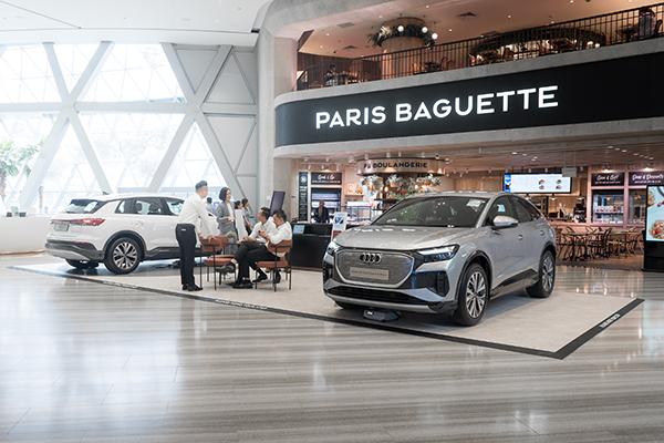 Audi takes on those taking off at Jewel Changi Airport