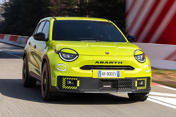 Abarth reveals 278bhp 600e electric crossover