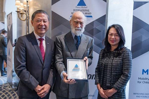 Bridgestone wins award for its road safety programme