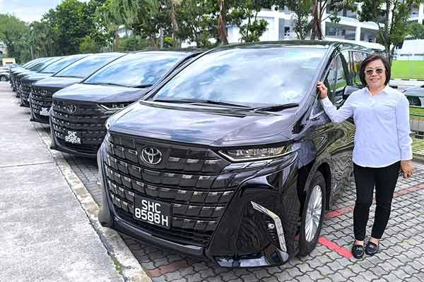 ComfortDelGro introduces Toyota Alphard Hybrid to limo fleet