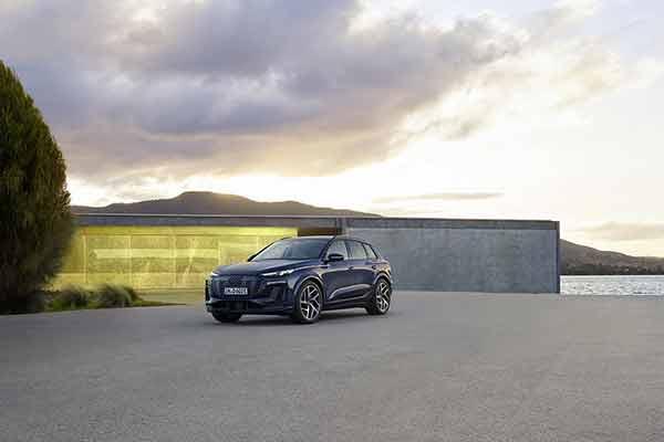 Audi Q6 e-tron fitted with Falken tyres