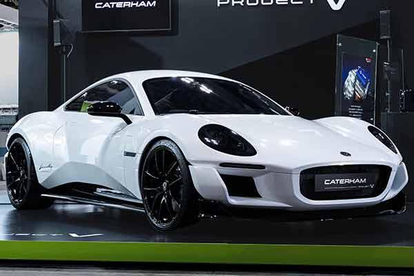 New Caterham EV showcases cutting-edge battery technology