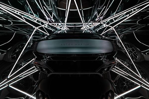 Aston Martin Vanquish inspires light sculpture