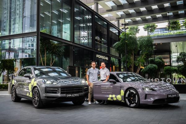 Porsche Singapore supplies courtesy cars for golf tournament