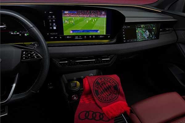 Audi brings sports streaming service app DAZN to its cars
