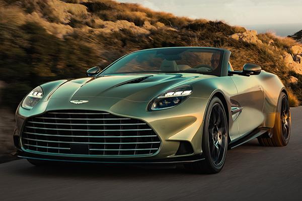 Aston Martin unveils new Vanquish Volante convertible