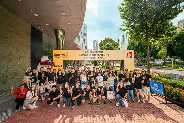 Kia Niro Hybrid breaks old record in 48Hr challenge