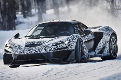 McLaren W1 triumphs in sub-zero testing
