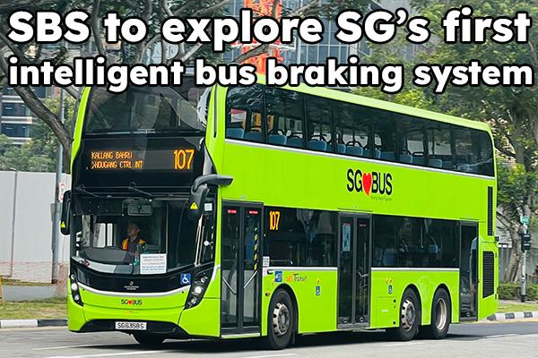SBS to explore SG's first intelligent bus braking system