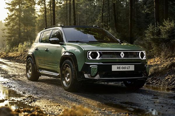 Renault 4 Savane 4x4 Concept premieres at the French Open