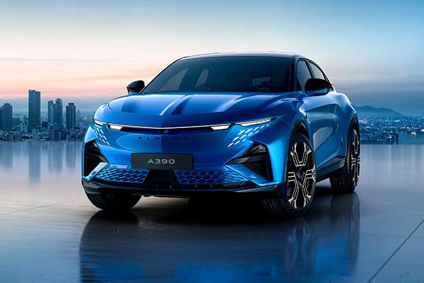 Alpine reveals its all-new A390 'sport fastback'