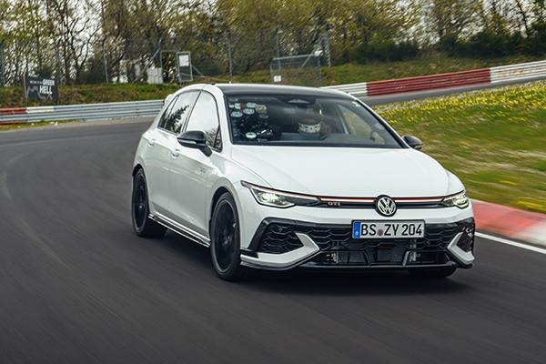 New Golf GTI Edition 50 impresses on the Nordschleife track