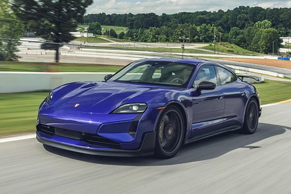 Porsche Taycan Turbo GT sets two new lap records