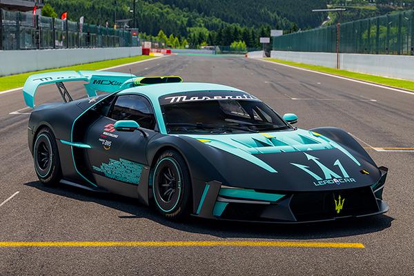 Maserati MCXtrema sports special livery at 24 Hours of Spa