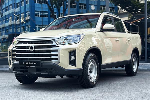 2025 SsangYong Musso pickup launches in Singapore