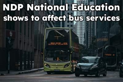 NDP National Education Shows to affect bus services